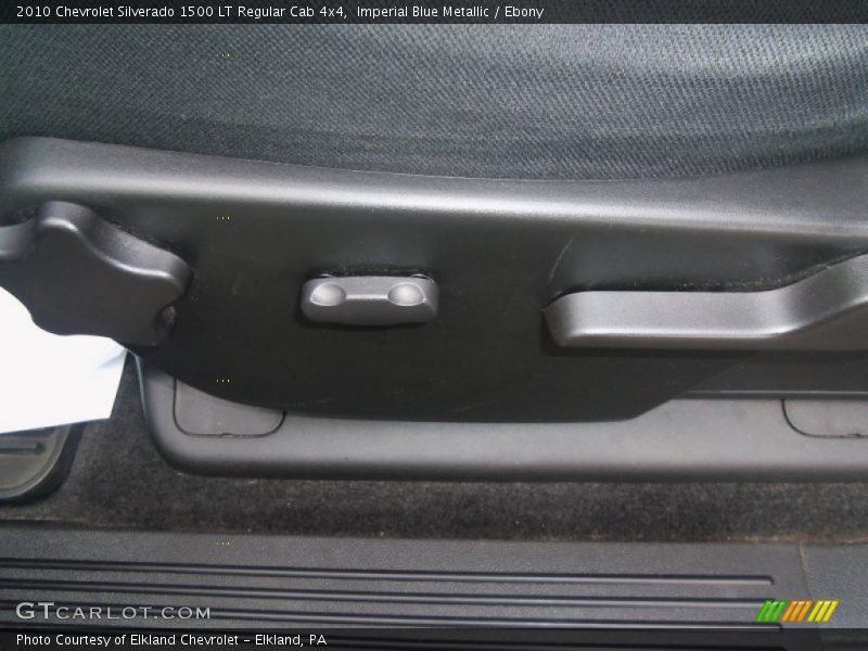 Imperial Blue Metallic / Ebony 2010 Chevrolet Silverado 1500 LT Regular Cab 4x4