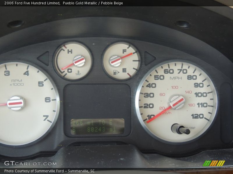 Pueblo Gold Metallic / Pebble Beige 2006 Ford Five Hundred Limited