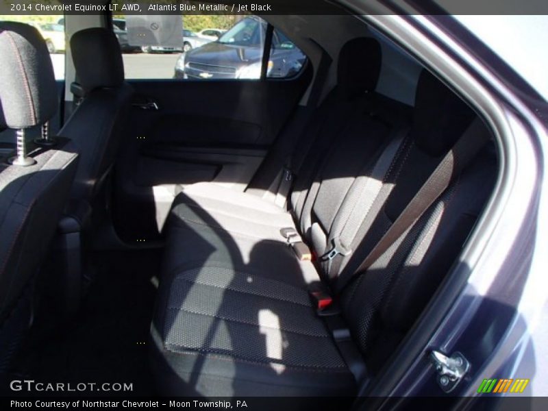 Atlantis Blue Metallic / Jet Black 2014 Chevrolet Equinox LT AWD