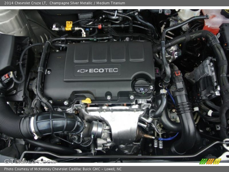 Champagne Silver Metallic / Medium Titanium 2014 Chevrolet Cruze LT