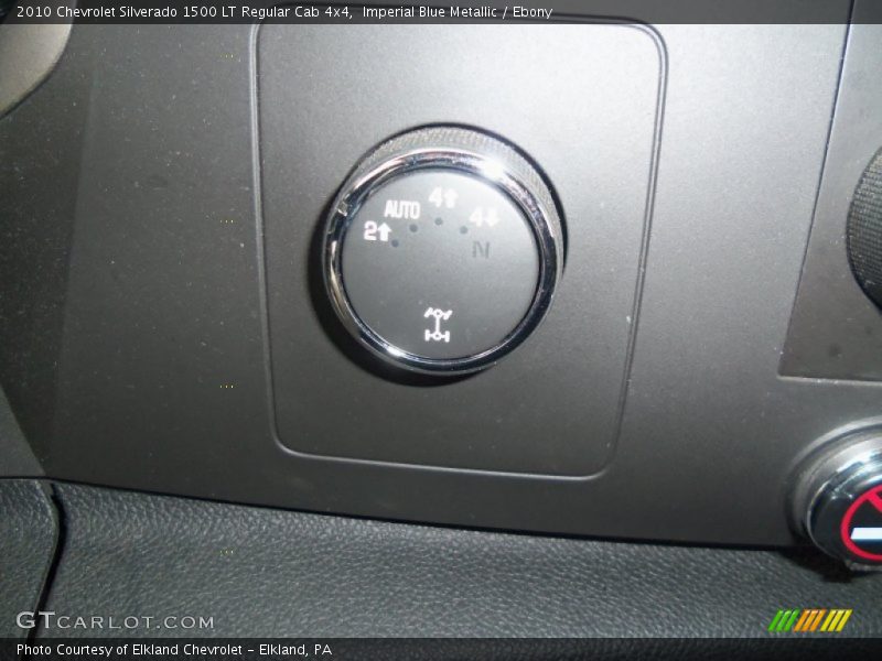 Imperial Blue Metallic / Ebony 2010 Chevrolet Silverado 1500 LT Regular Cab 4x4