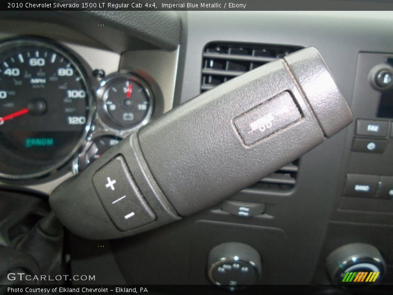 Imperial Blue Metallic / Ebony 2010 Chevrolet Silverado 1500 LT Regular Cab 4x4