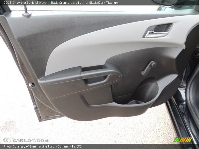 Black Granite Metallic / Jet Black/Dark Titanium 2013 Chevrolet Sonic LS Hatch