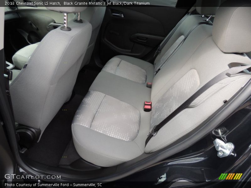 Rear Seat of 2013 Sonic LS Hatch