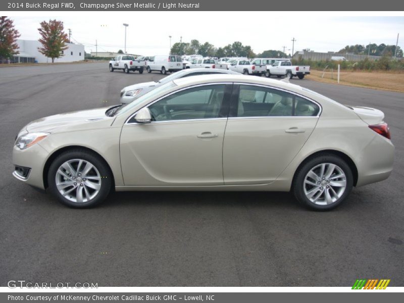  2014 Regal FWD Champagne Silver Metallic