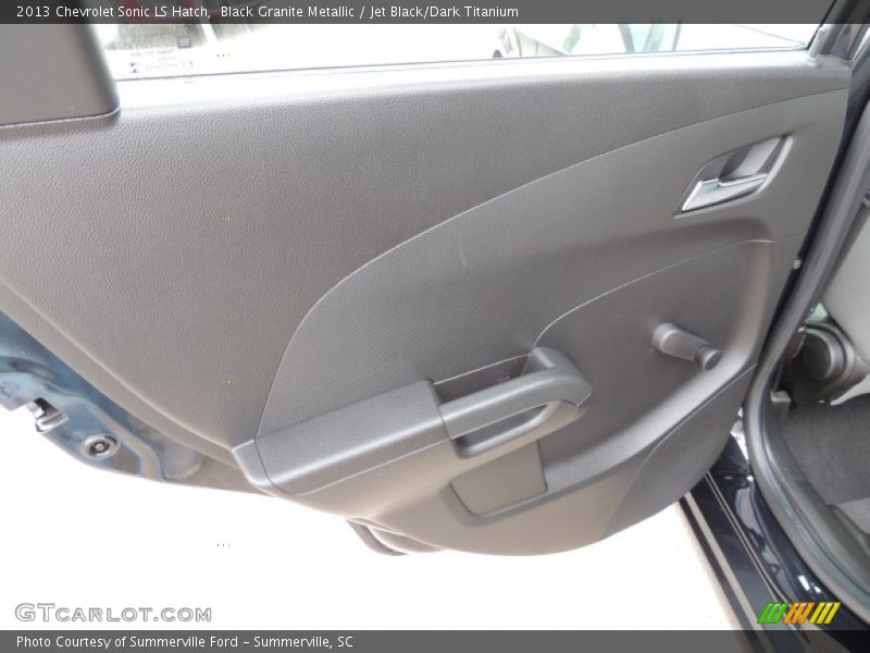 Black Granite Metallic / Jet Black/Dark Titanium 2013 Chevrolet Sonic LS Hatch