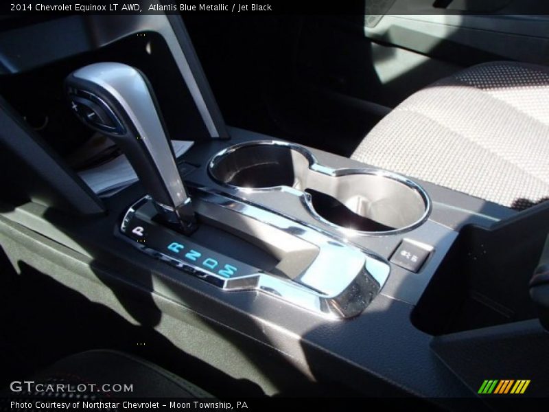 Atlantis Blue Metallic / Jet Black 2014 Chevrolet Equinox LT AWD