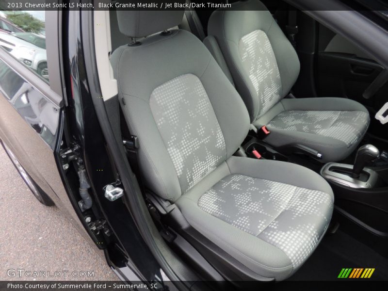 Black Granite Metallic / Jet Black/Dark Titanium 2013 Chevrolet Sonic LS Hatch