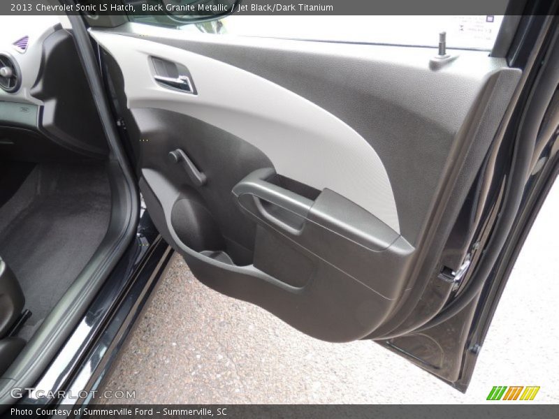 Black Granite Metallic / Jet Black/Dark Titanium 2013 Chevrolet Sonic LS Hatch