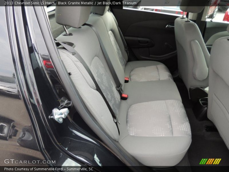 Black Granite Metallic / Jet Black/Dark Titanium 2013 Chevrolet Sonic LS Hatch