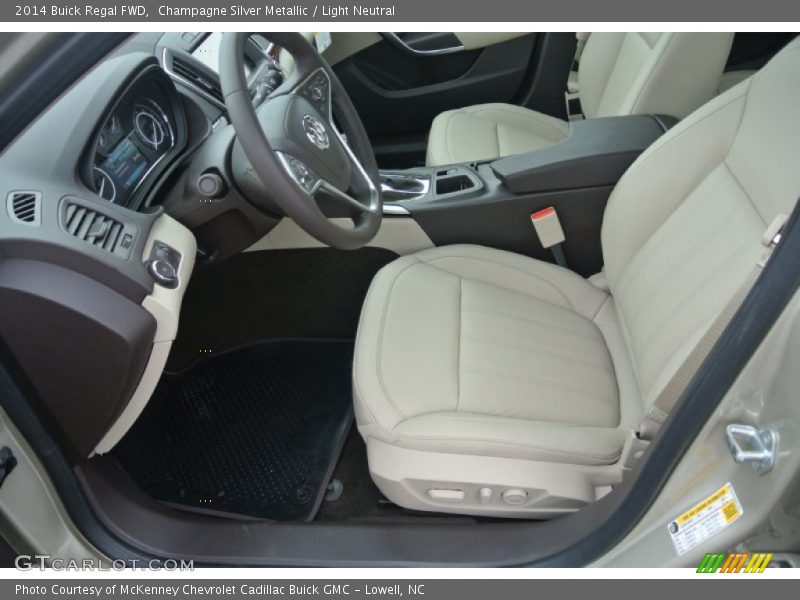 Champagne Silver Metallic / Light Neutral 2014 Buick Regal FWD