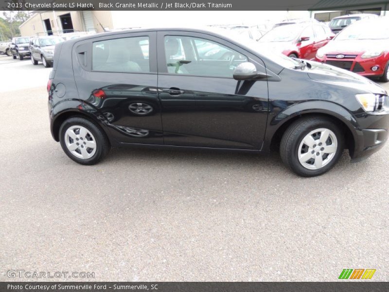 Black Granite Metallic / Jet Black/Dark Titanium 2013 Chevrolet Sonic LS Hatch