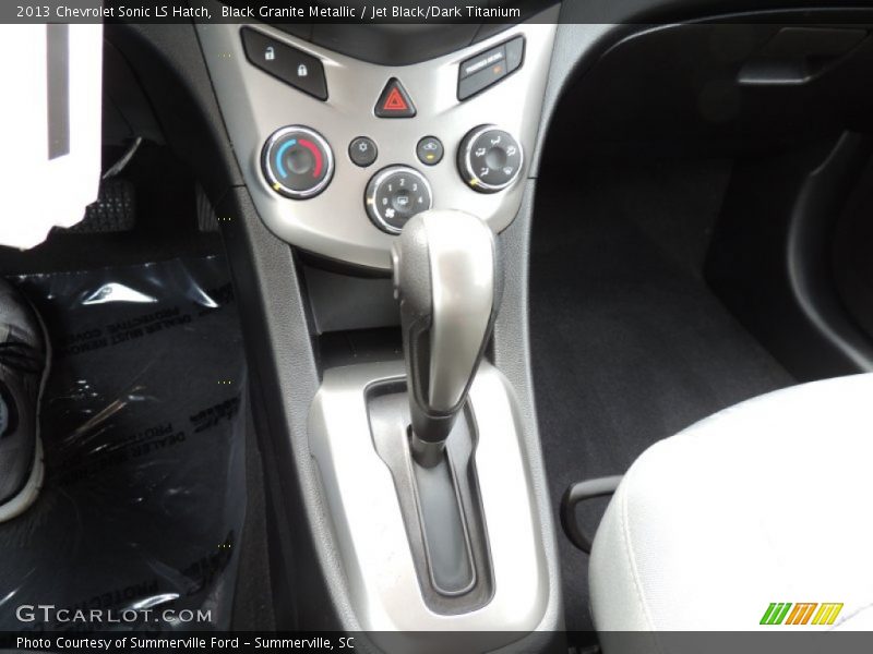  2013 Sonic LS Hatch 6 Speed Automatic Shifter