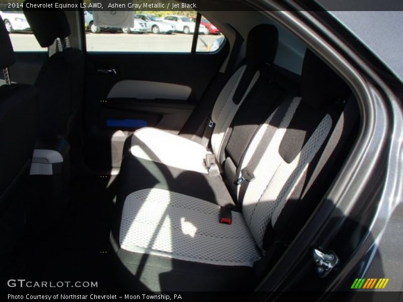 Ashen Gray Metallic / Jet Black 2014 Chevrolet Equinox LS AWD