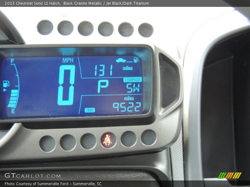 Black Granite Metallic / Jet Black/Dark Titanium 2013 Chevrolet Sonic LS Hatch