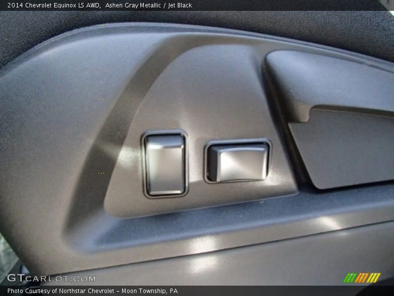 Ashen Gray Metallic / Jet Black 2014 Chevrolet Equinox LS AWD