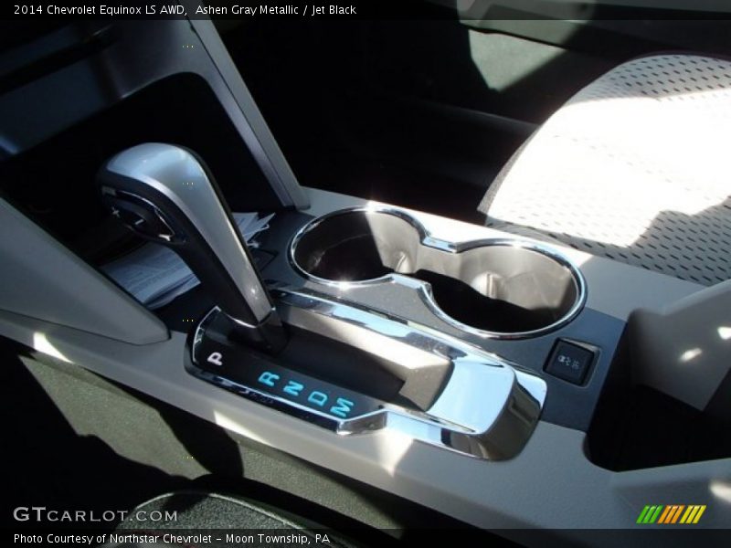 Ashen Gray Metallic / Jet Black 2014 Chevrolet Equinox LS AWD