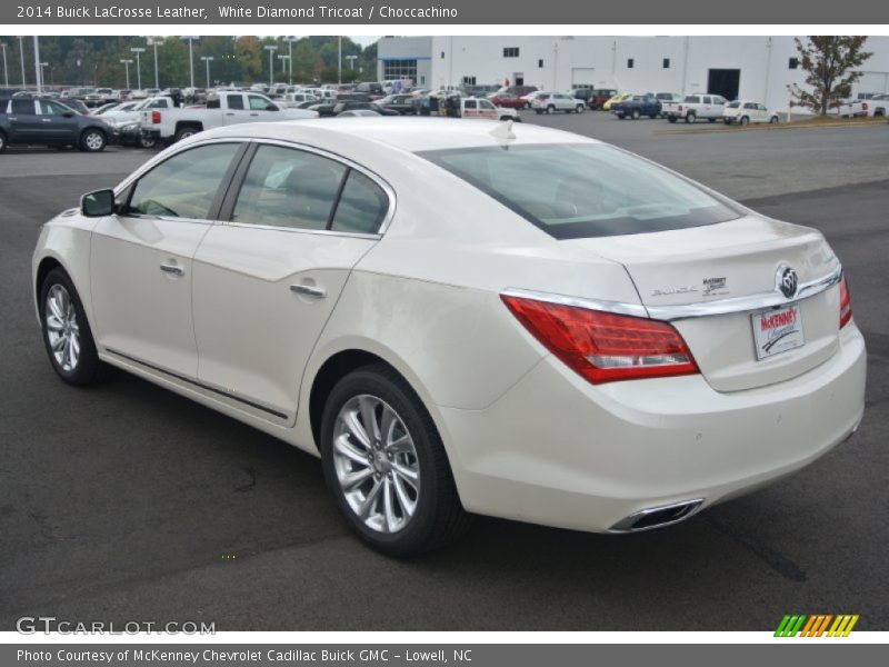 White Diamond Tricoat / Choccachino 2014 Buick LaCrosse Leather