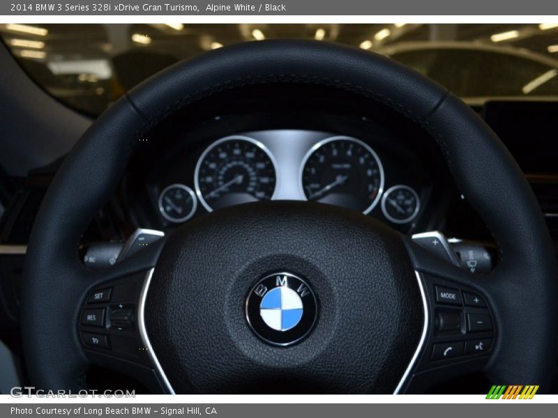 Alpine White / Black 2014 BMW 3 Series 328i xDrive Gran Turismo