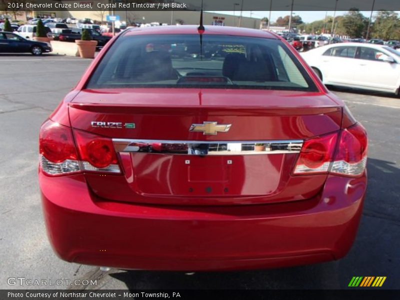 Crystal Red Tintcoat / Jet Black 2014 Chevrolet Cruze Diesel
