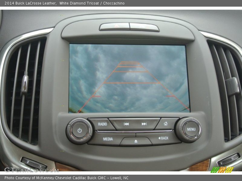 White Diamond Tricoat / Choccachino 2014 Buick LaCrosse Leather
