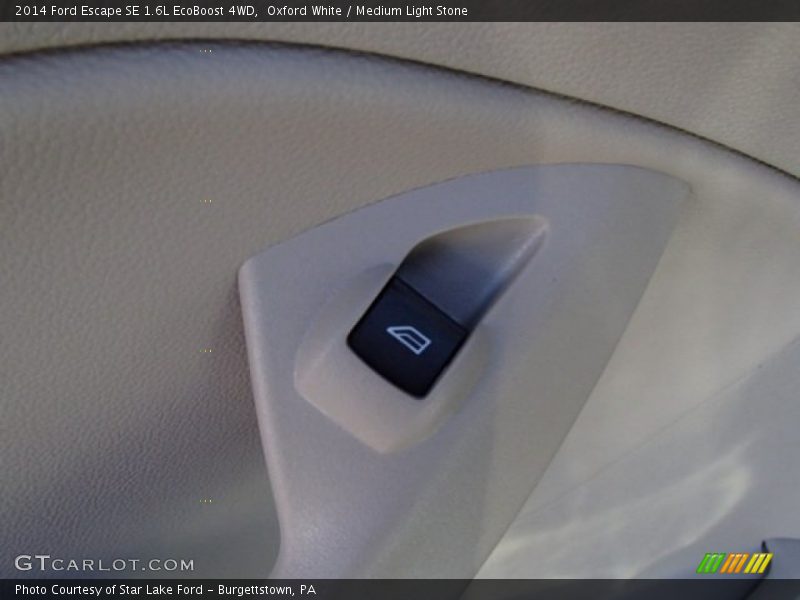 Oxford White / Medium Light Stone 2014 Ford Escape SE 1.6L EcoBoost 4WD