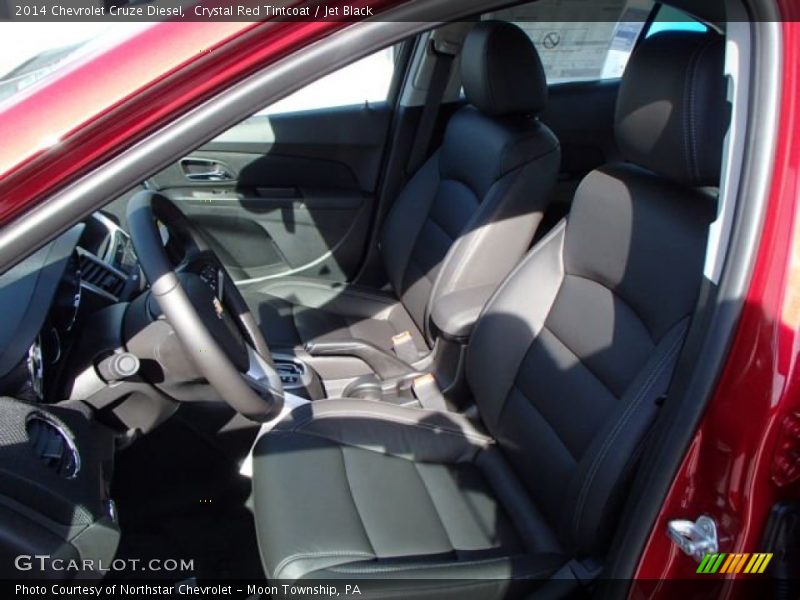 Crystal Red Tintcoat / Jet Black 2014 Chevrolet Cruze Diesel