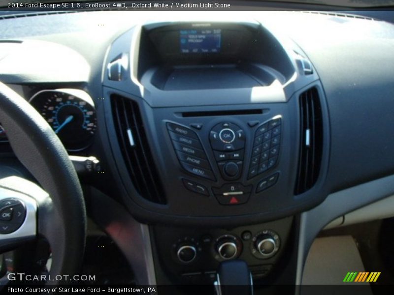 Oxford White / Medium Light Stone 2014 Ford Escape SE 1.6L EcoBoost 4WD