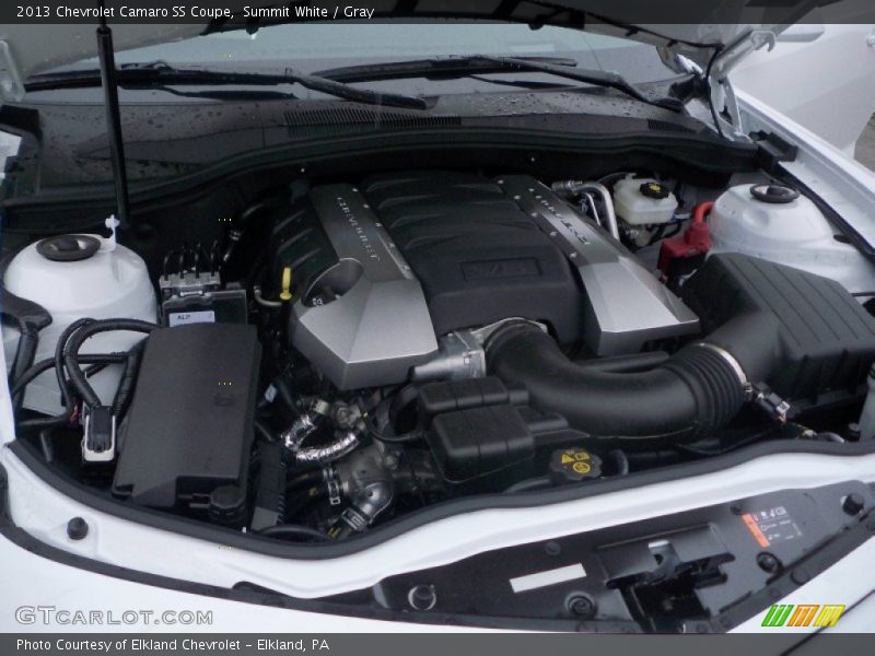 Summit White / Gray 2013 Chevrolet Camaro SS Coupe