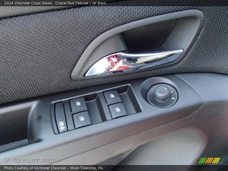 Crystal Red Tintcoat / Jet Black 2014 Chevrolet Cruze Diesel