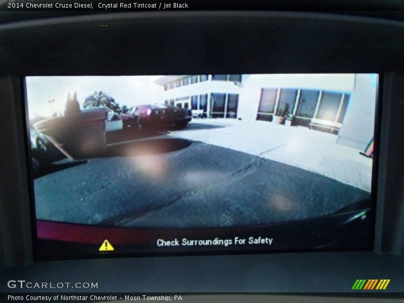 Crystal Red Tintcoat / Jet Black 2014 Chevrolet Cruze Diesel