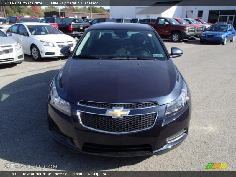 Blue Ray Metallic / Jet Black 2014 Chevrolet Cruze LT