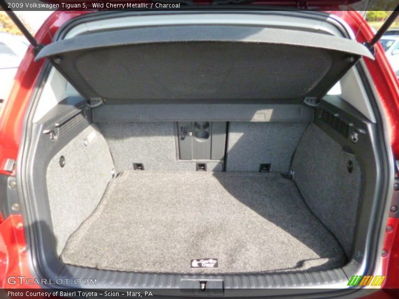 Wild Cherry Metallic / Charcoal 2009 Volkswagen Tiguan S