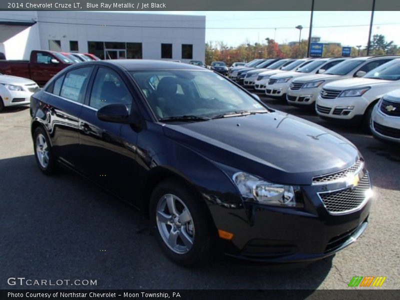 Blue Ray Metallic / Jet Black 2014 Chevrolet Cruze LT