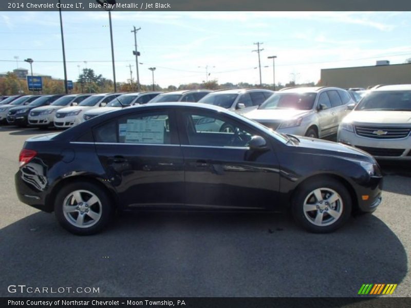 Blue Ray Metallic / Jet Black 2014 Chevrolet Cruze LT