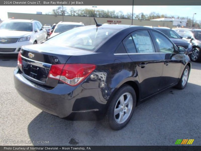 Blue Ray Metallic / Jet Black 2014 Chevrolet Cruze LT