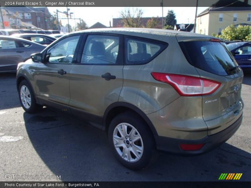 Ginger Ale / Charcoal Black 2014 Ford Escape S