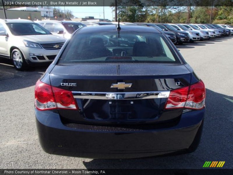 Blue Ray Metallic / Jet Black 2014 Chevrolet Cruze LT