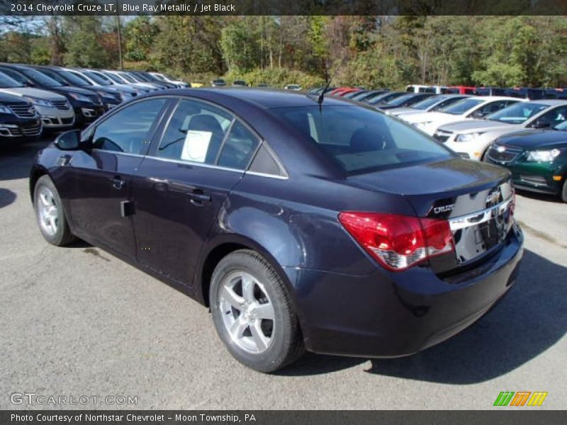 Blue Ray Metallic / Jet Black 2014 Chevrolet Cruze LT