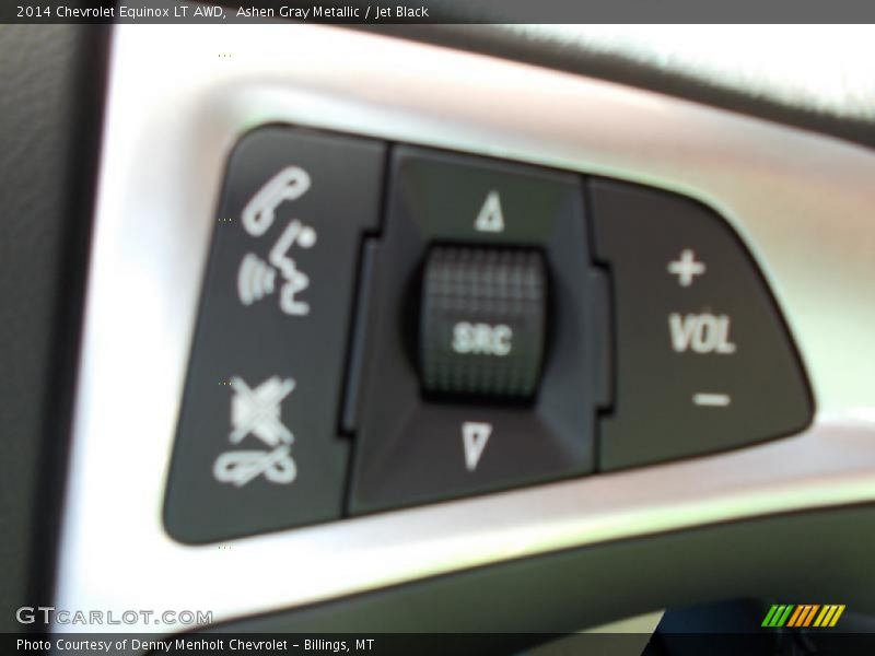 Ashen Gray Metallic / Jet Black 2014 Chevrolet Equinox LT AWD