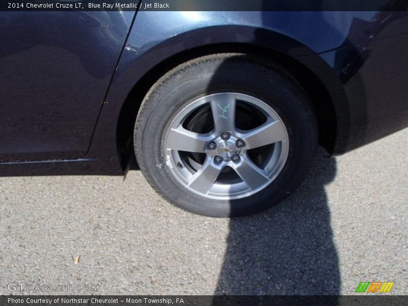 Blue Ray Metallic / Jet Black 2014 Chevrolet Cruze LT