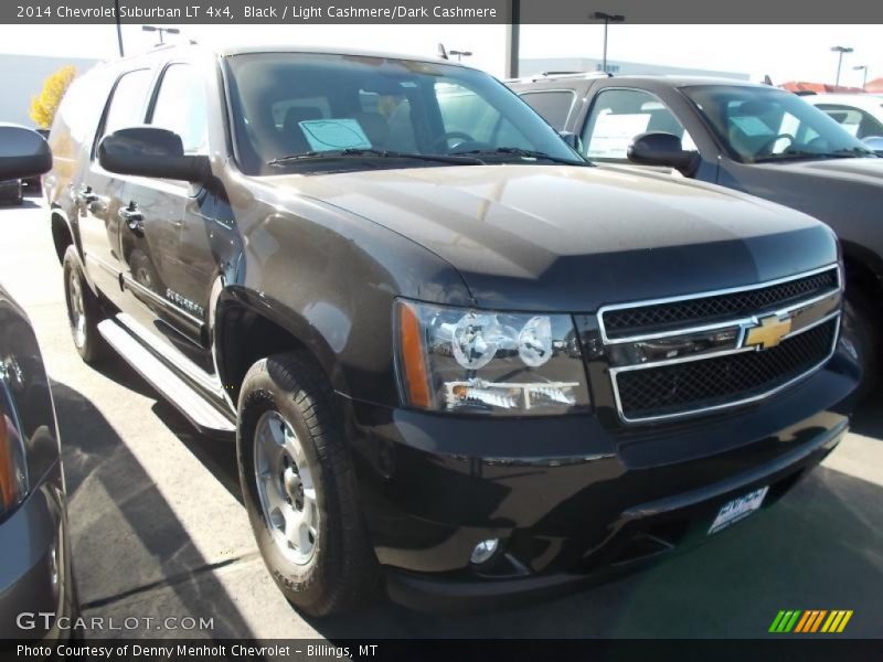 Black / Light Cashmere/Dark Cashmere 2014 Chevrolet Suburban LT 4x4