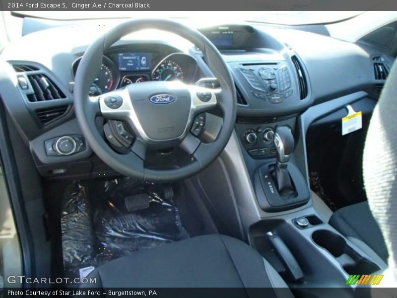 Ginger Ale / Charcoal Black 2014 Ford Escape S