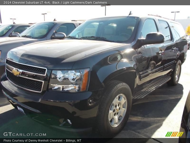 Black / Light Cashmere/Dark Cashmere 2014 Chevrolet Suburban LT 4x4