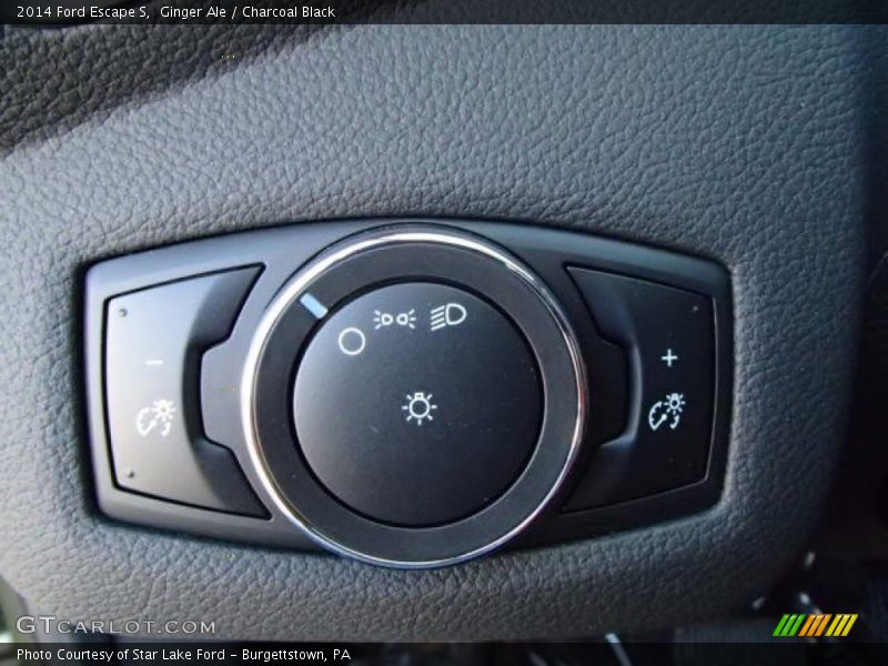 Ginger Ale / Charcoal Black 2014 Ford Escape S