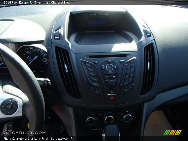 Ginger Ale / Charcoal Black 2014 Ford Escape S