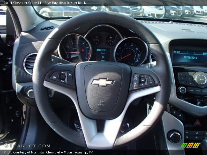 Blue Ray Metallic / Jet Black 2014 Chevrolet Cruze LT