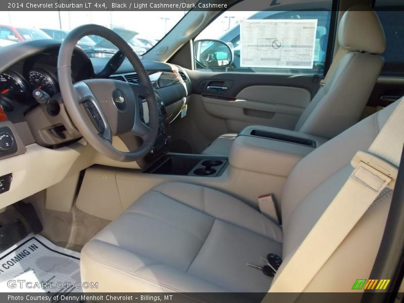 Black / Light Cashmere/Dark Cashmere 2014 Chevrolet Suburban LT 4x4