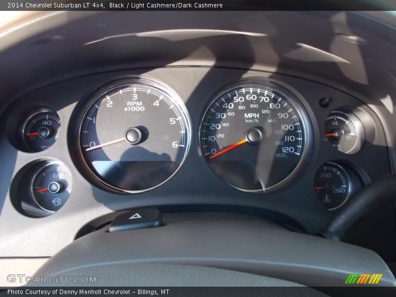 Black / Light Cashmere/Dark Cashmere 2014 Chevrolet Suburban LT 4x4