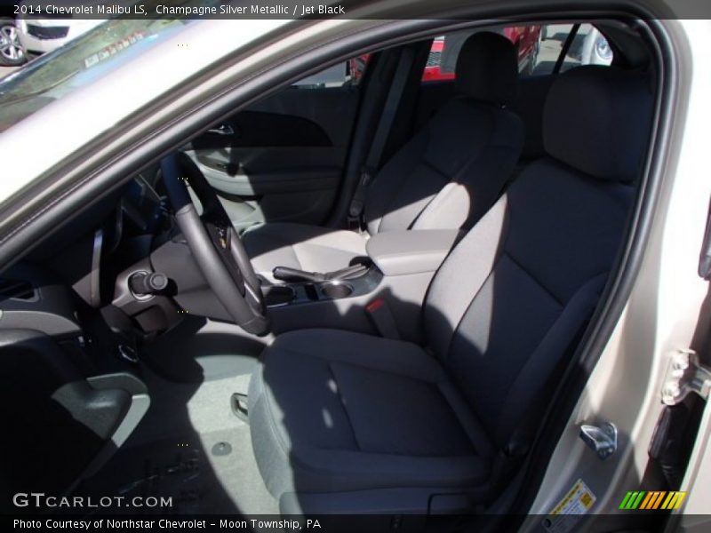 Champagne Silver Metallic / Jet Black 2014 Chevrolet Malibu LS